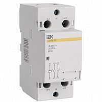 Модульный контактор  КМ63-11 2P 63А 230/230В AC |  код.  MKK10-63-11 |  IEK